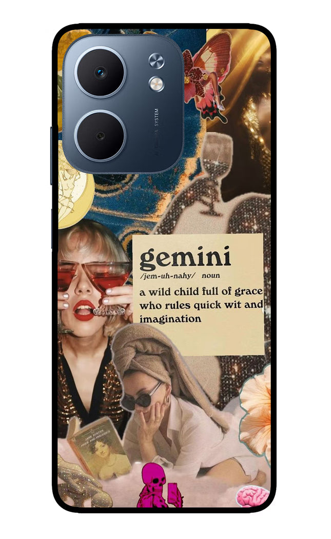 Gemini Zodiac Oppo A5x 5G Glass Case