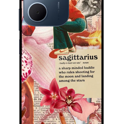 Sagittarius Zodiac Oppo A5x 5G Glass Case