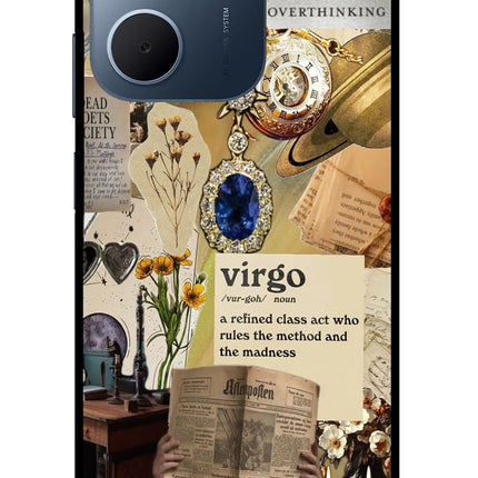Virgo Zodiac Oppo A5x 5G Glass Case