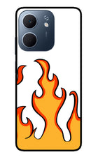 Fired Up – White Oppo A5x 5G Glass Case