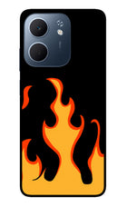 Fired Up – Black Oppo A5x 5G Glass Case