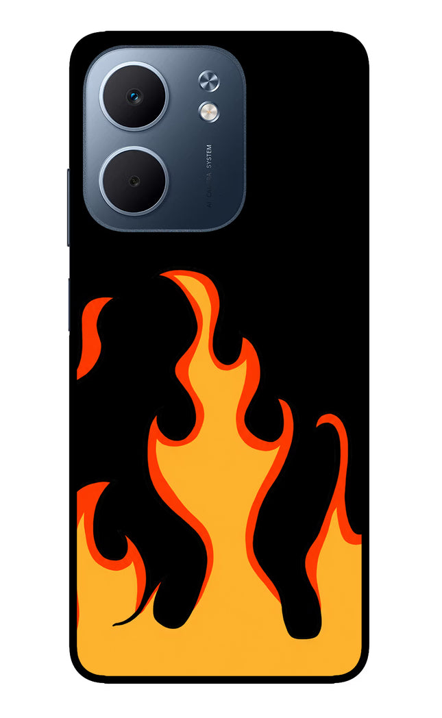 Fired Up – Black Oppo A5x 5G Glass Case