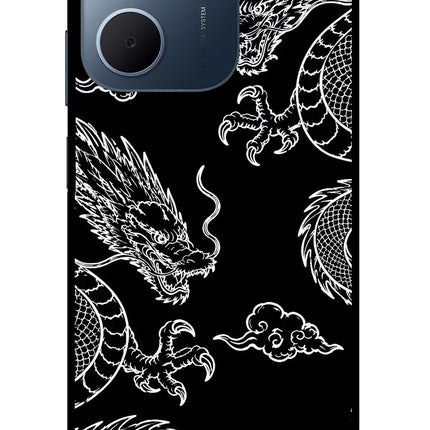 Twin Dragons Oppo A5x 5G Glass Case