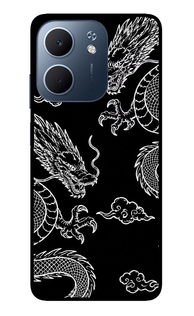 Twin Dragons Oppo A5x 5G Glass Case