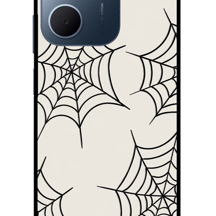Spider Web Oppo A5x 5G Glass Case