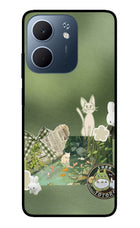 Aesthetic anime Oppo A5x 5G Glass Case