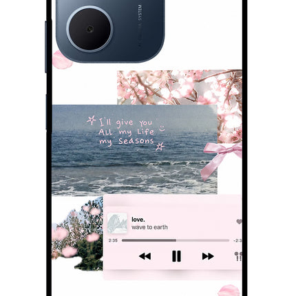 Wave to earth Oppo A5x 5G Glass Case