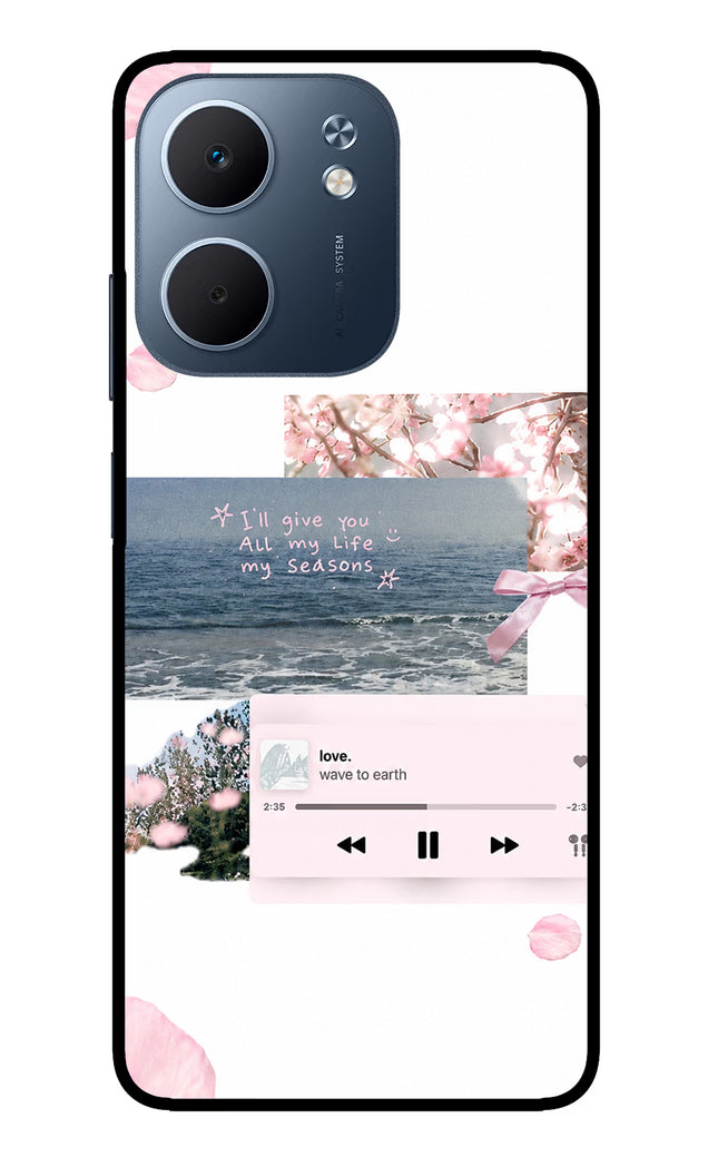 Wave to earth Oppo A5x 5G Glass Case