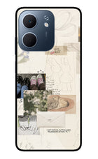 Soft Aesthetic Oppo A5x 5G Glass Case