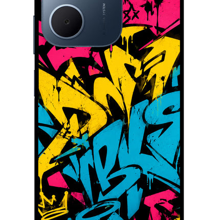 Graffiti Vibe Oppo A5x 5G Glass Case