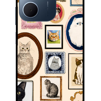 Mirror Cats Oppo A5x 5G Glass Case