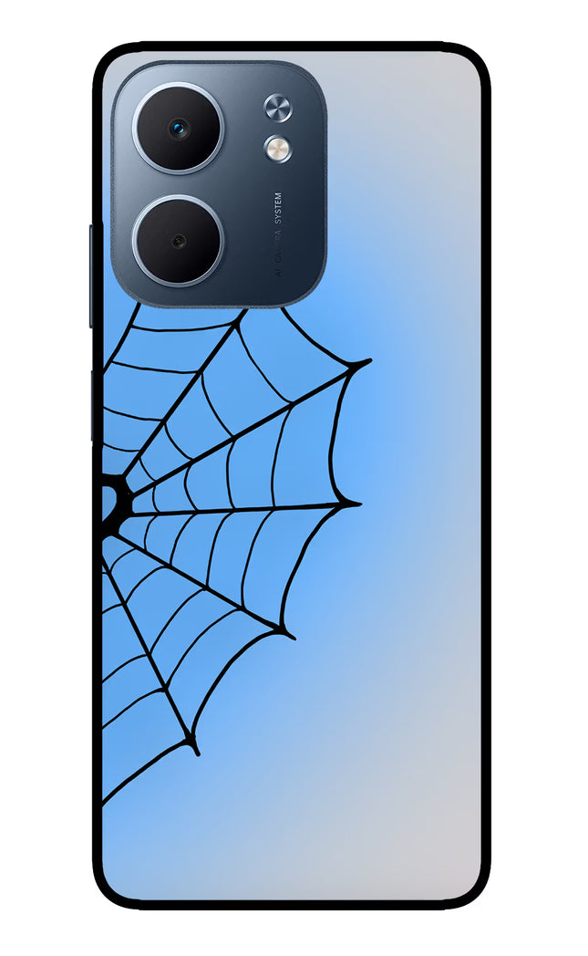 Blue Web Oppo A5x 5G Glass Case