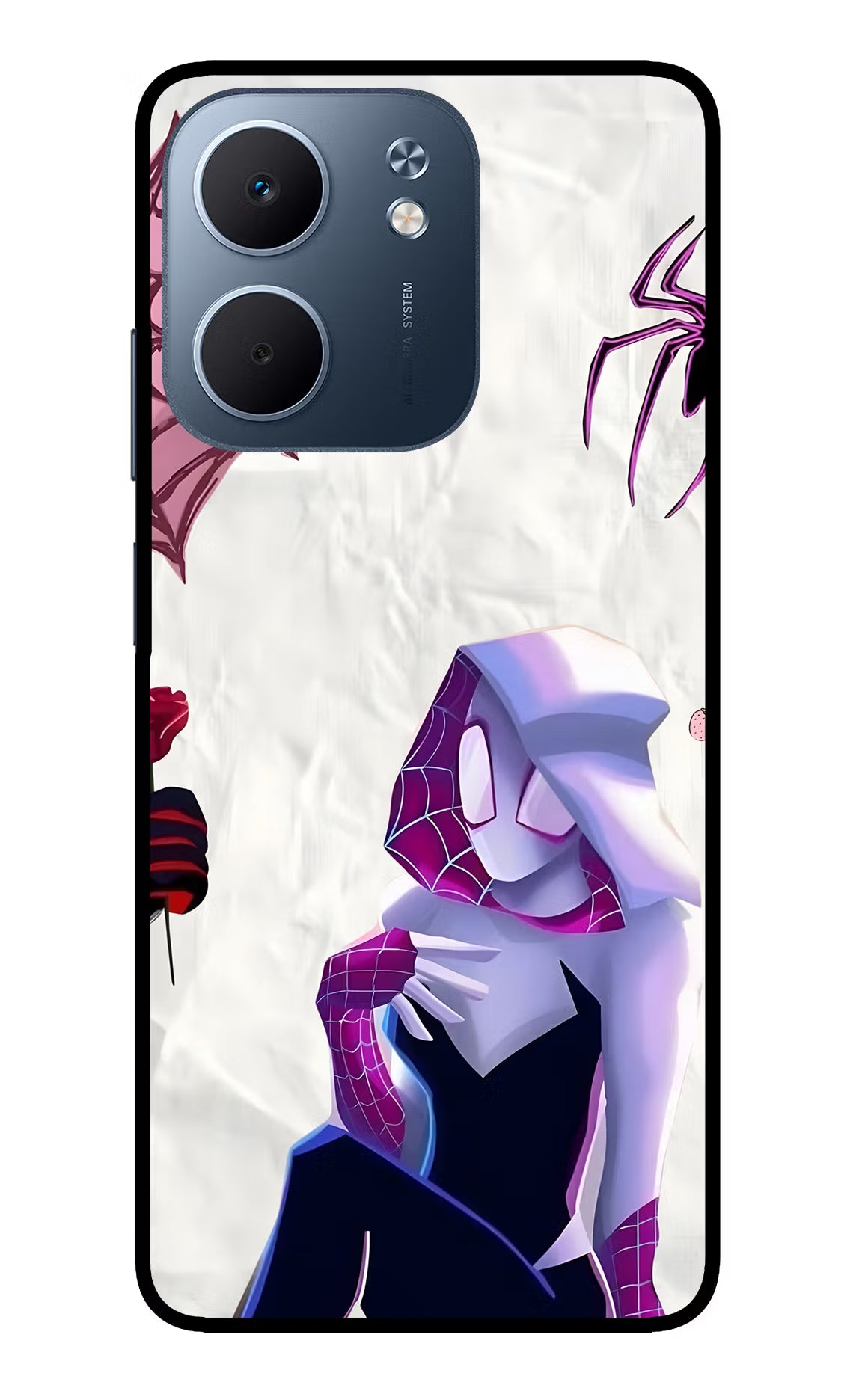 Gwen Verse Oppo A5x 5G Glass Case Back Cover by Casekaro