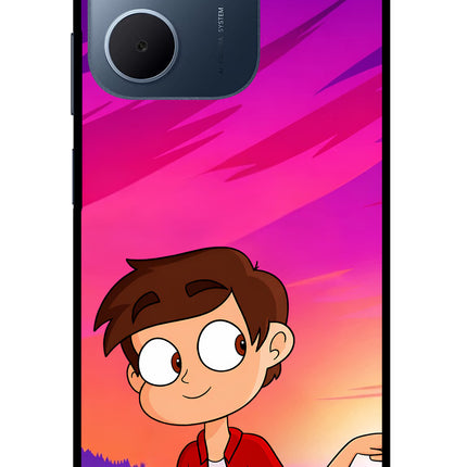 Marco Sunset Oppo A5x 5G Glass Case Back Cover by Casekaro