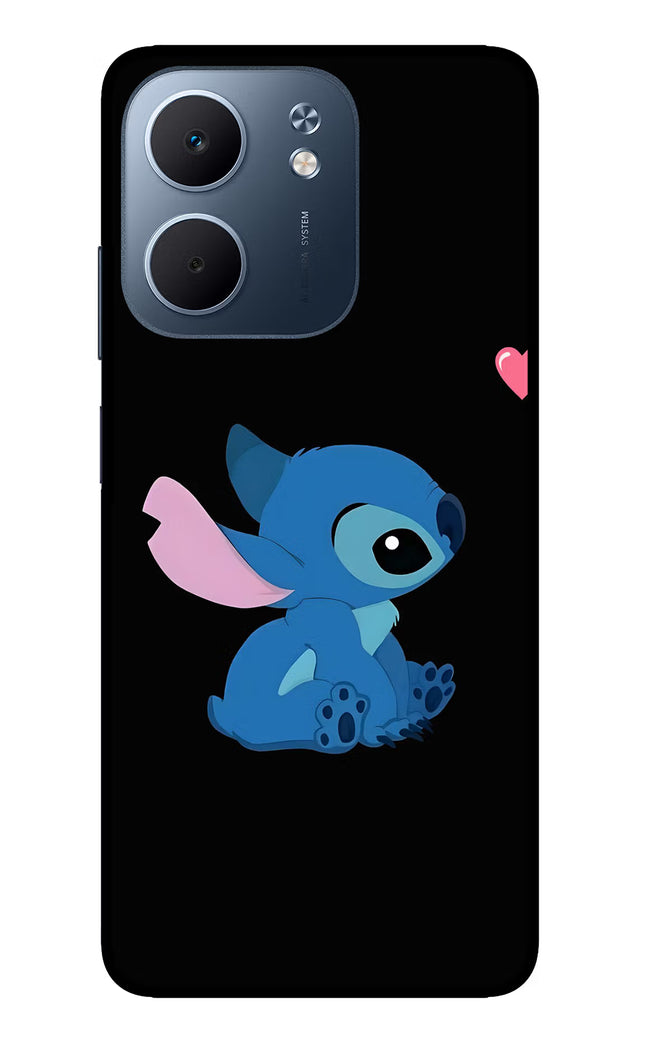 Stitch Crush Oppo A5x 5G Glass Case