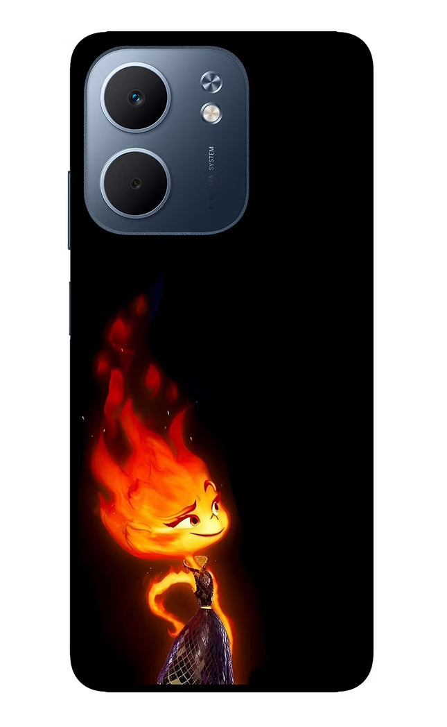Ember Flame Oppo A5x 5G Glass Case