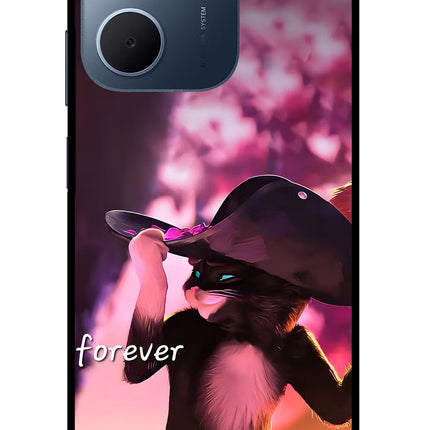 Forever Cat Oppo A5x 5G Glass Case