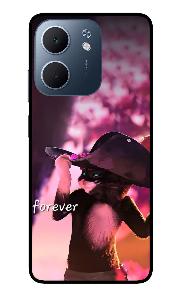 Forever Cat Oppo A5x 5G Glass Case