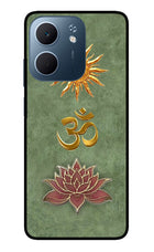 Om & Lotus Oppo A5x 5G Glass Case