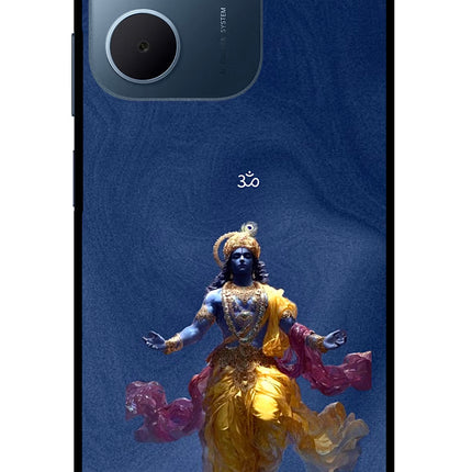 Cosmic Krishna Oppo A5x 5G Glass Case