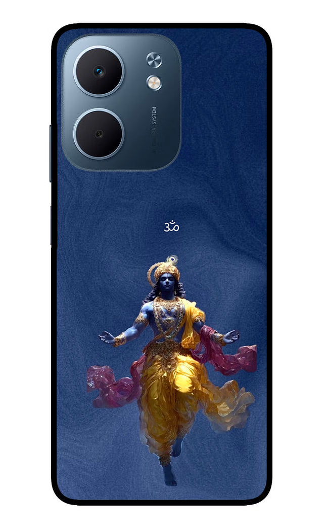 Cosmic Krishna Oppo A5x 5G Glass Case