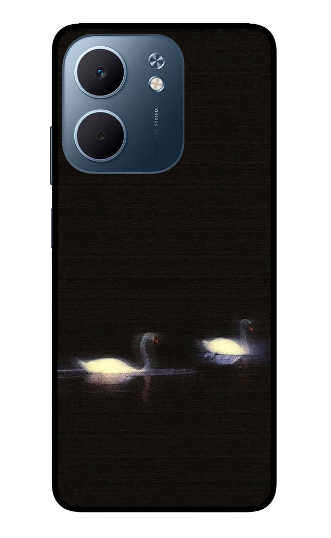 Silent Swans Oppo A5x 5G Glass Case