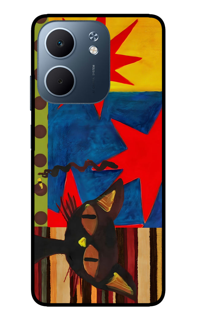 Pop Cat Oppo A5x 5G Glass Case