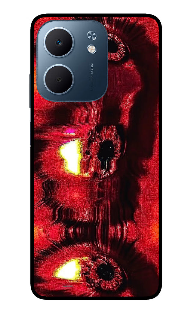 Fire Eye Oppo A5x 5G Glass Case