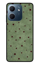 Green Stars Oppo A5x 5G Glass Case