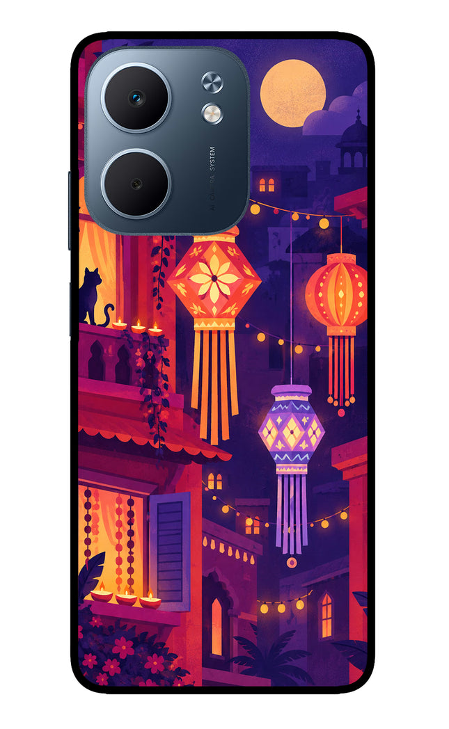 Lantern Lane Oppo A5x 5G Glass Case