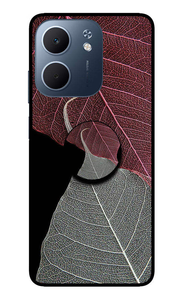 Leaf Pattern Oppo A5x 5G Pop Case by Casekaro