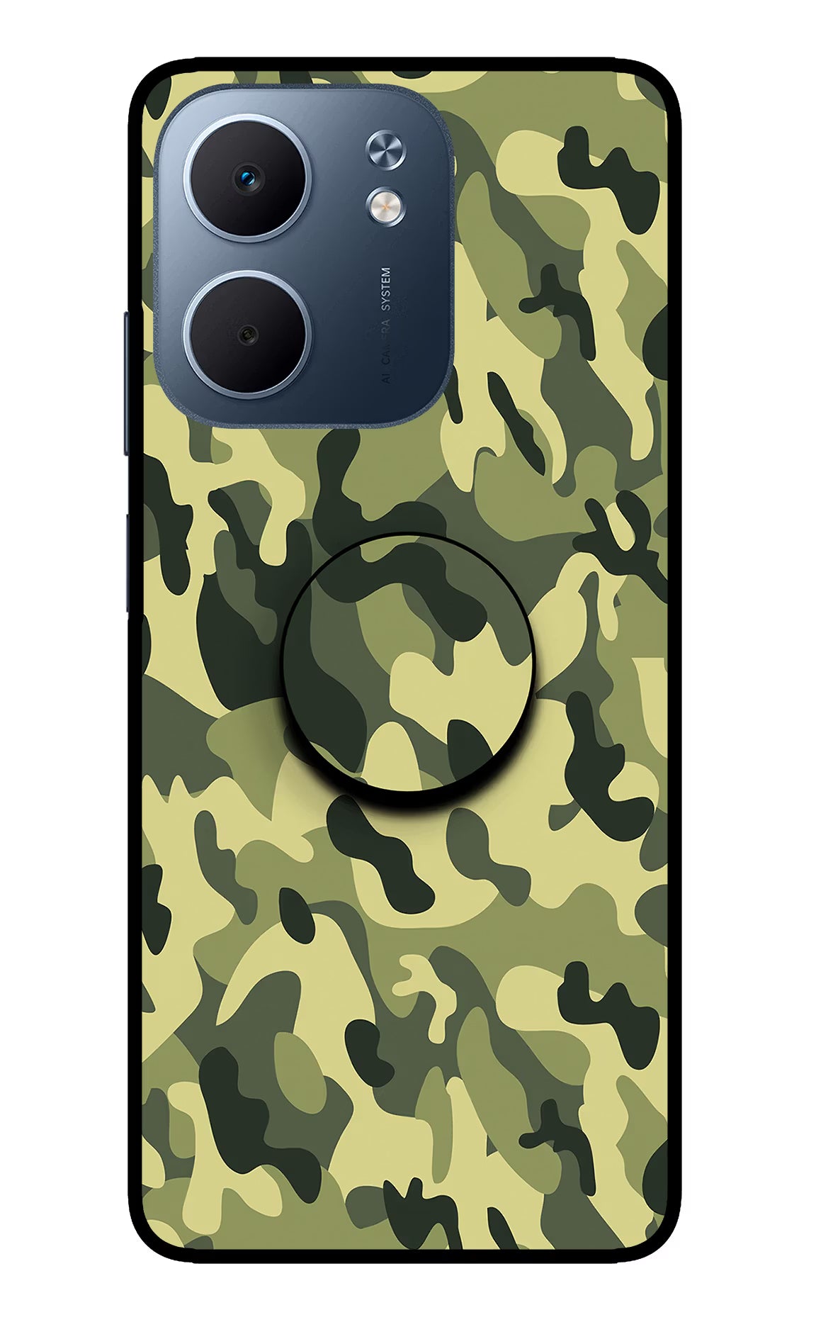 Camouflage Oppo A5x 5G Pop Case by Casekaro