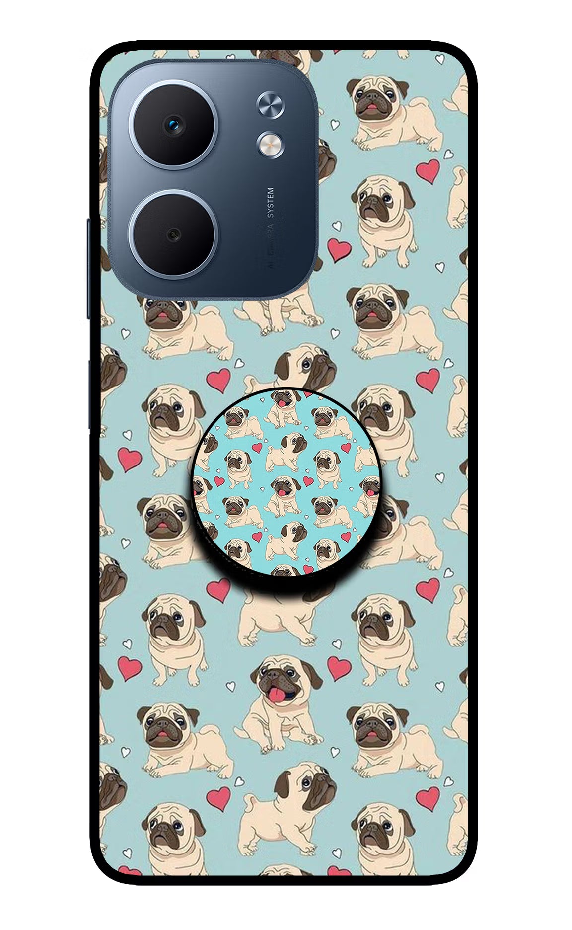 Pug Dog Oppo A5x 5G Pop Case by Casekaro