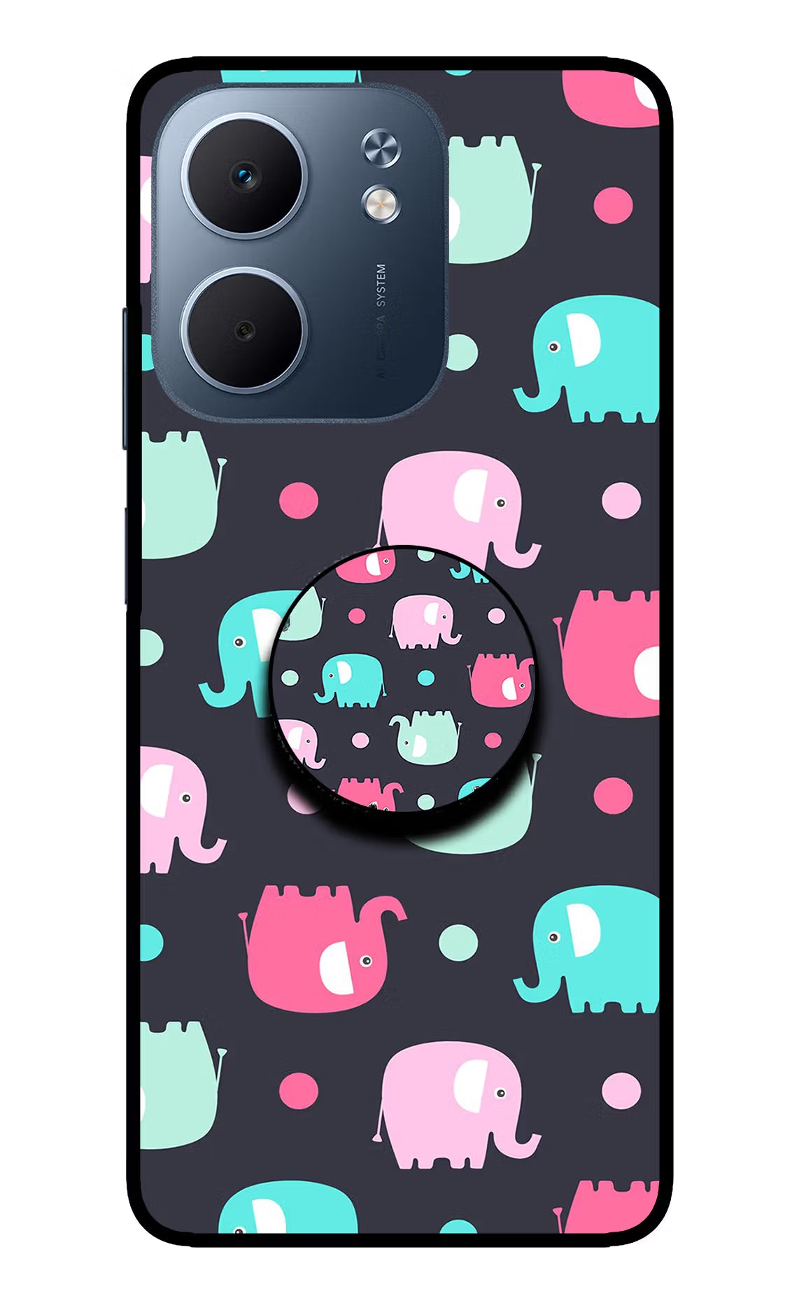 Baby Elephants Oppo A5x 5G Pop Case by Casekaro