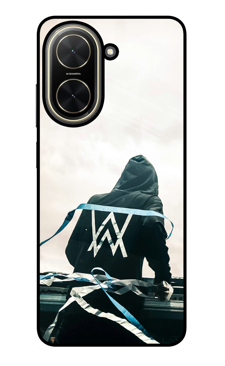 Alan Walker Poco C71 Back Cover, Glass case