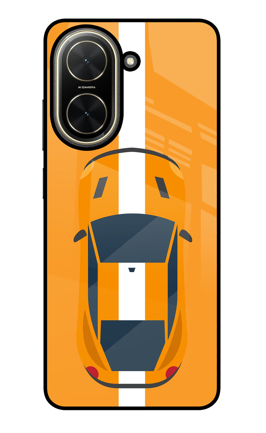 Highway Pursuit Poco C71 Back Cover, Glass case