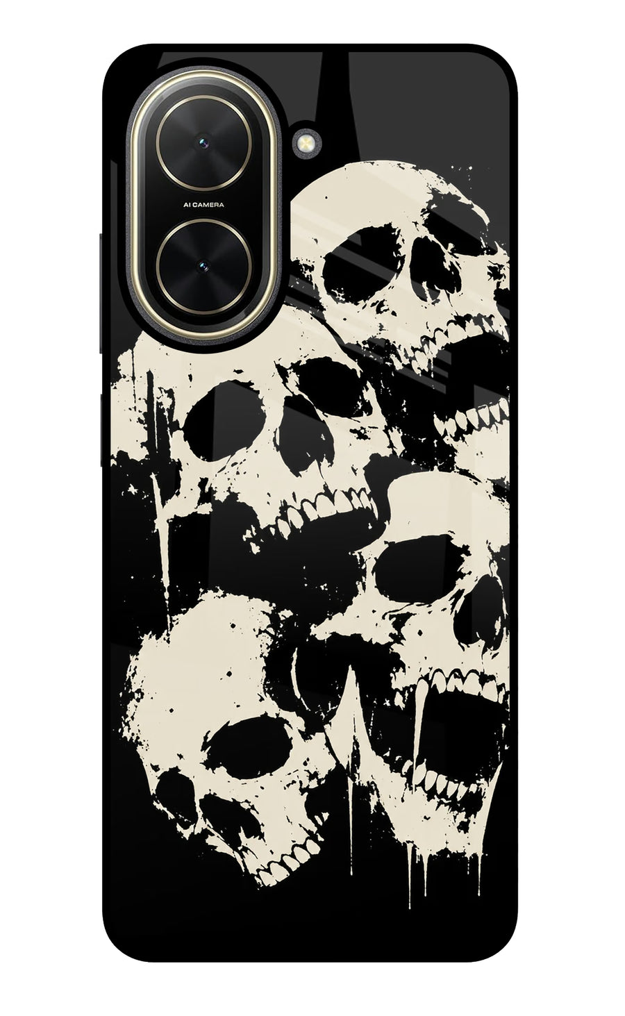 Dead Stack Poco C71 Back Cover, Glass case