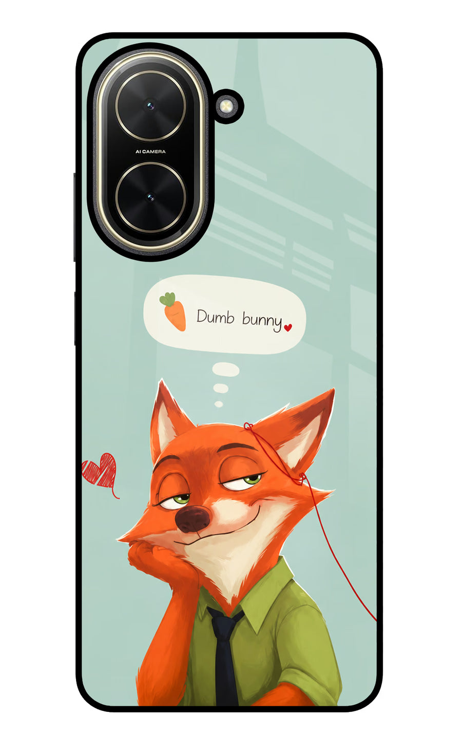 Nick Charm Poco C71 Back Cover, Glass case