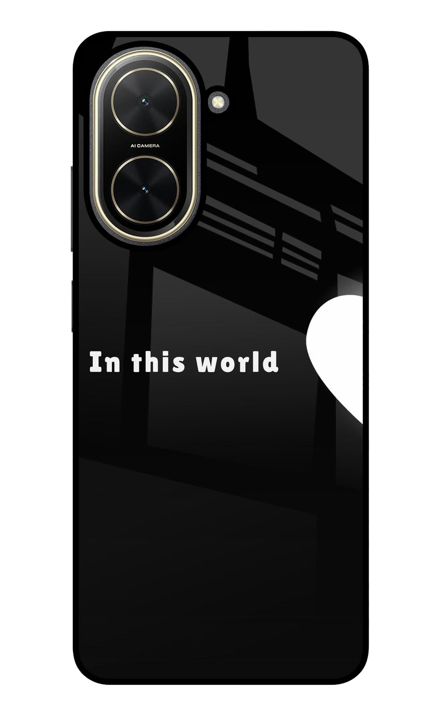 This World Poco C71 Back Cover, Glass case