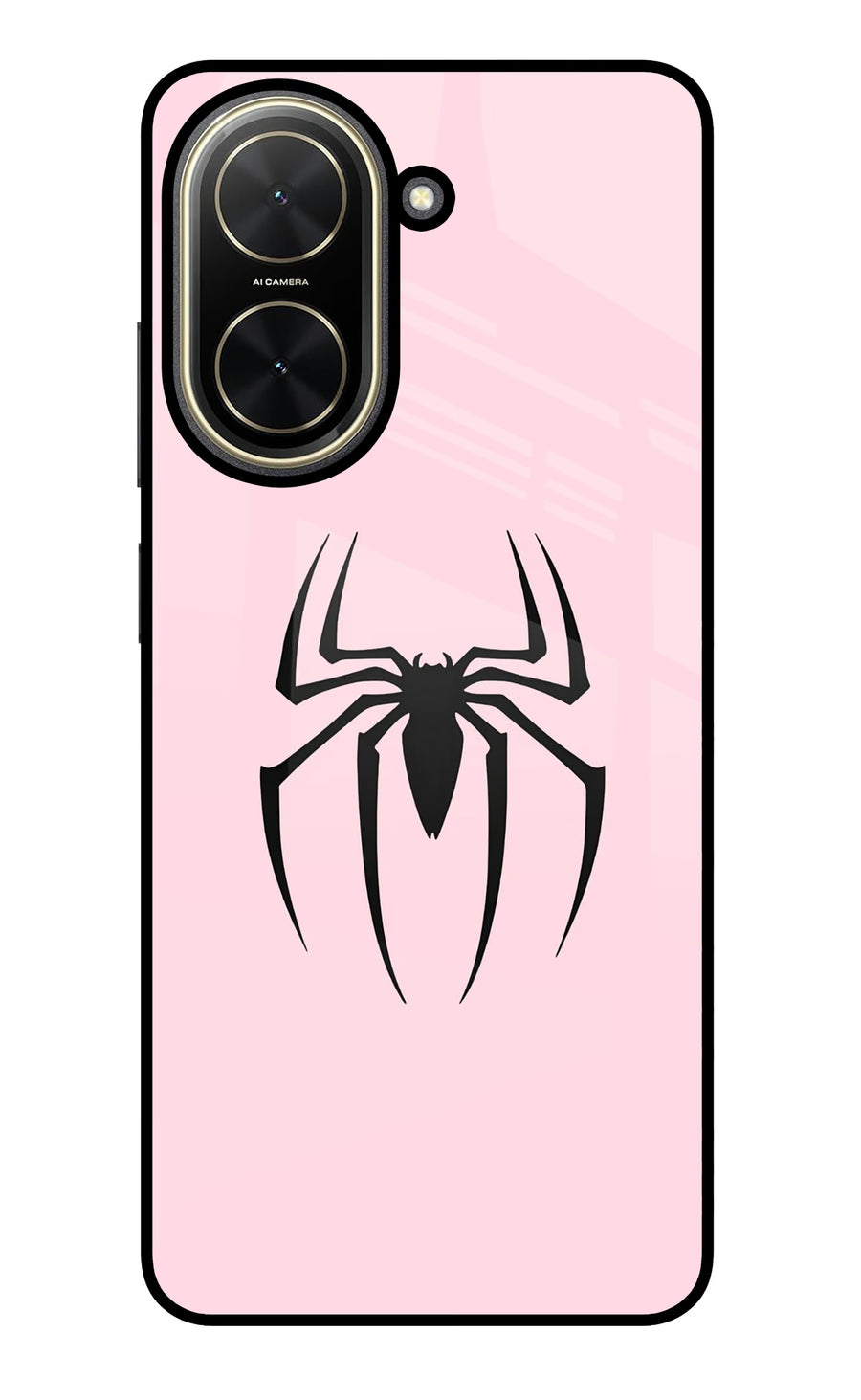 Peter Symbol Poco C71 Back Cover, Glass case