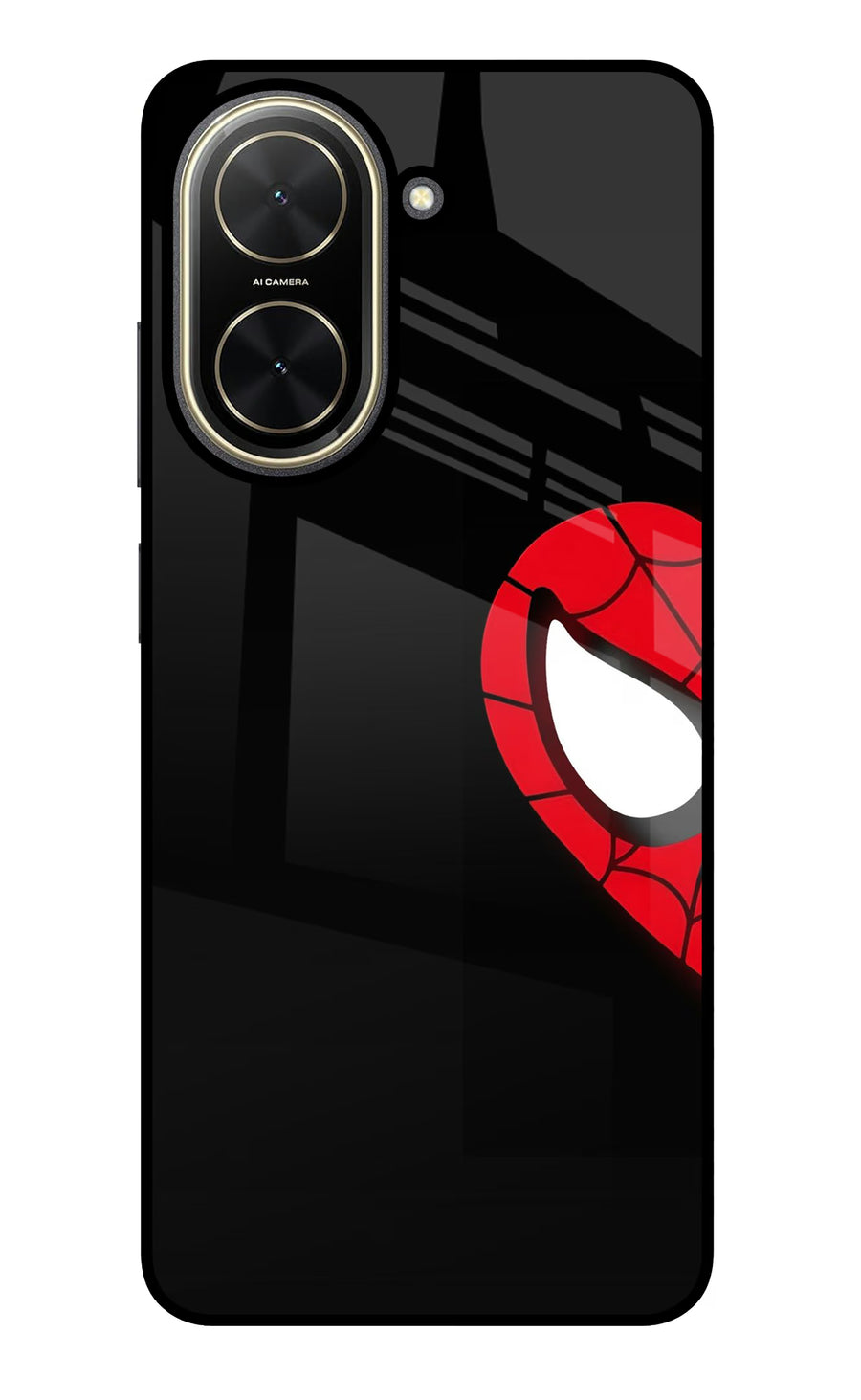 Peter Mask Poco C71 Back Cover, Glass case