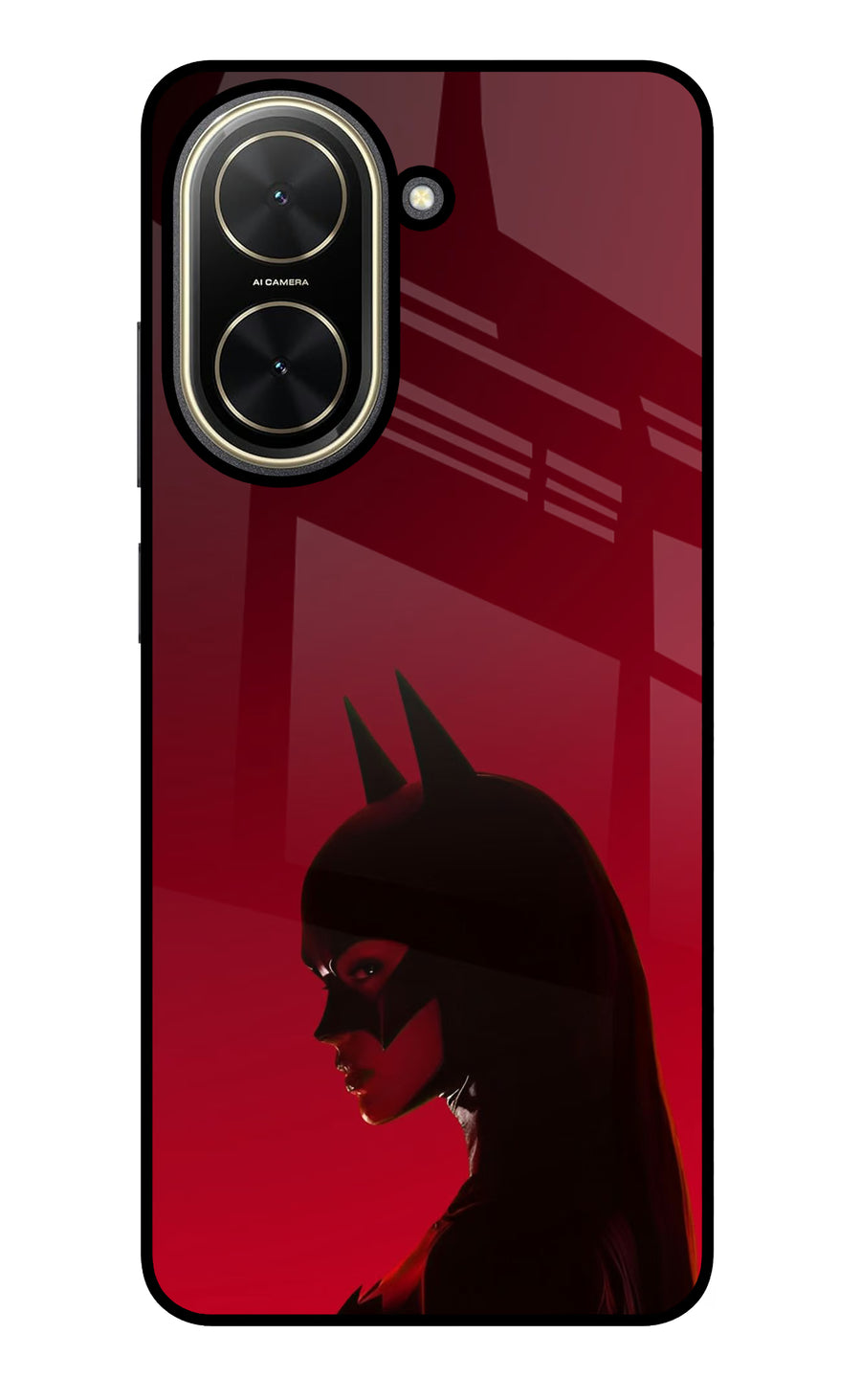 Night Thief Poco C71 Back Cover, Glass case