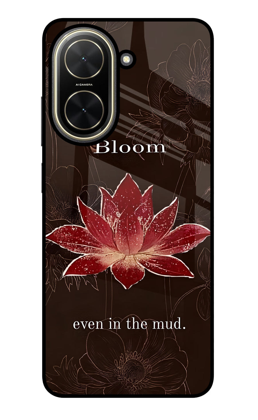 Bloom Poco C71 Back Cover, Glass case