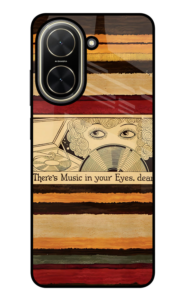 Vinyl Stripes Poco C71 Glass Case