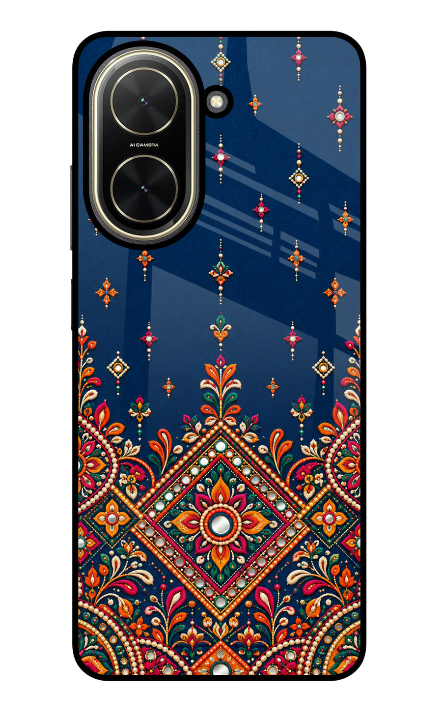 Neel Noor Poco C71 Back Cover, Glass case