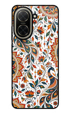 White Mayura Poco C71 Glass Case