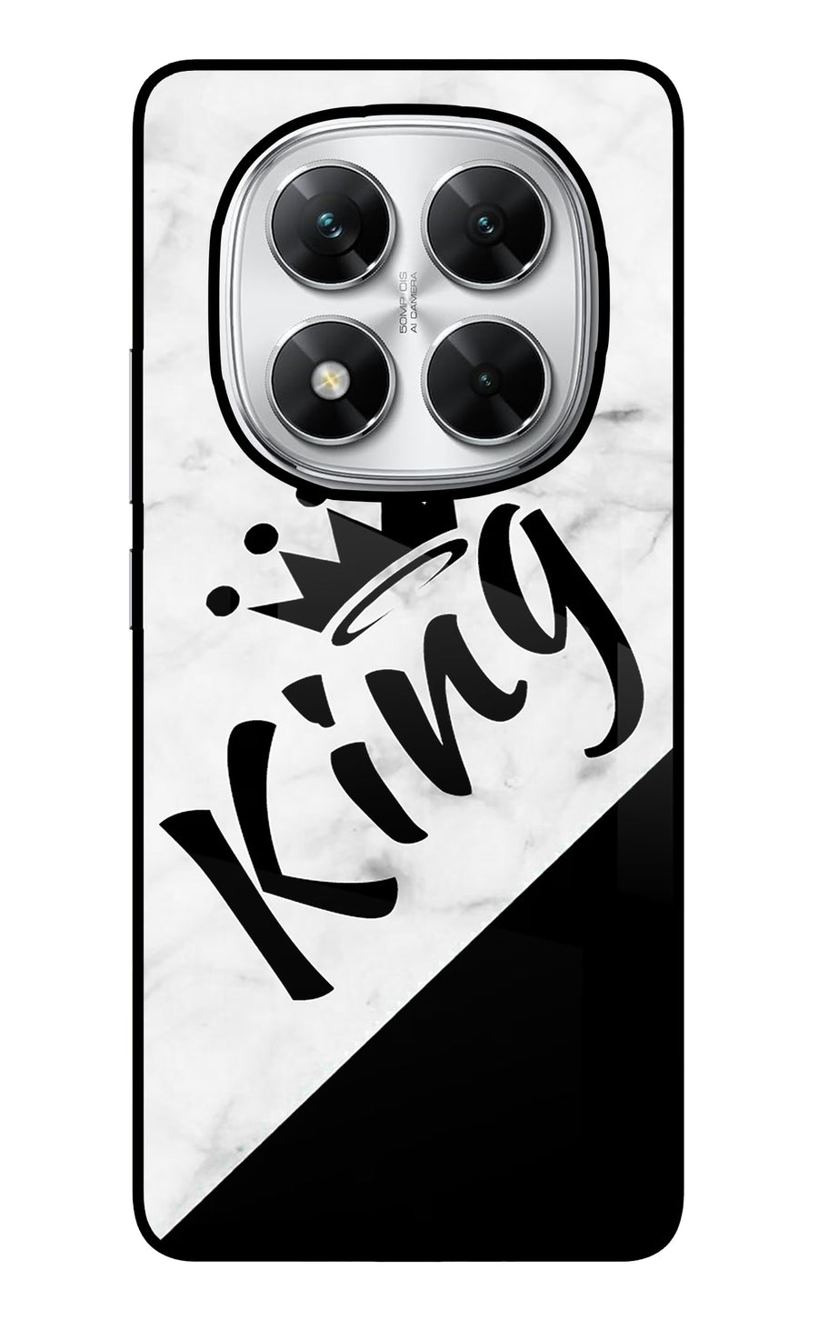 King Poco X7 5G Back Cover, Glass case