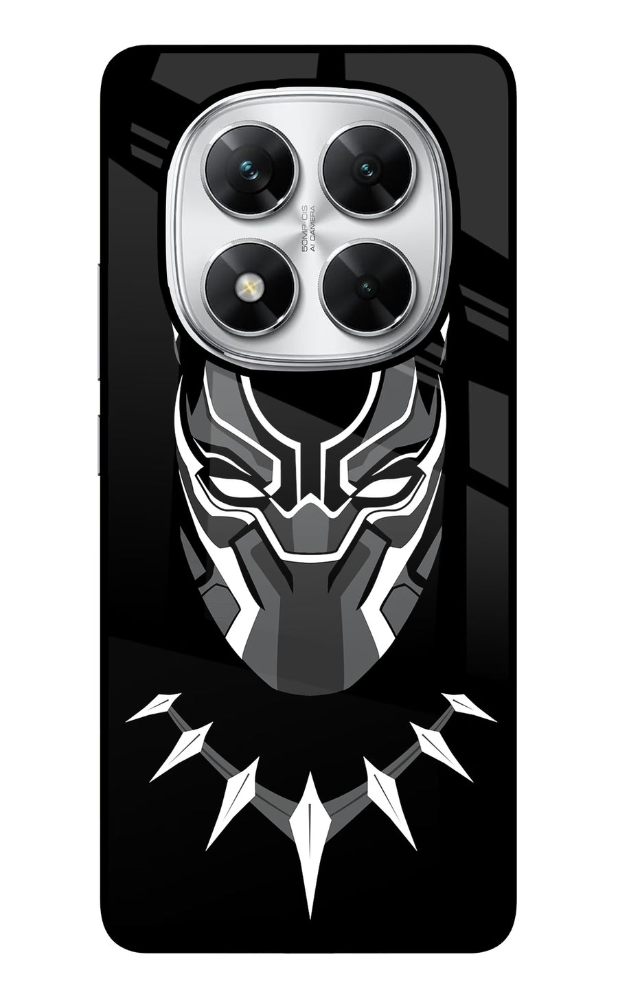 Black Panther Poco X7 5G Back Cover, Glass case