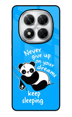 Keep Sleeping Poco X7 5G Glass Case Back Cover by Casekaro