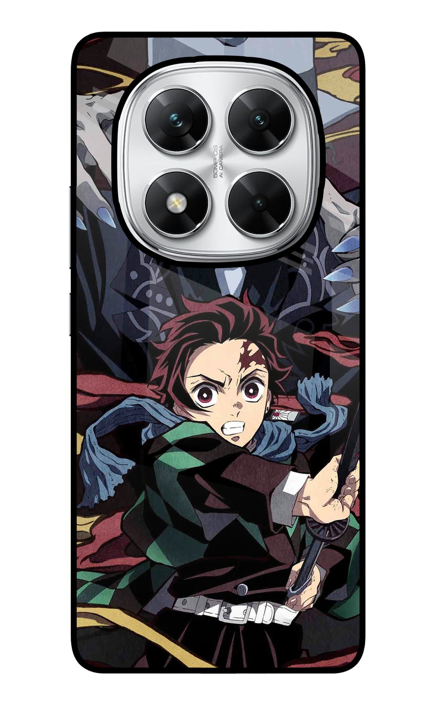 Demon Slayer Poco X7 5G Back Cover, Glass case